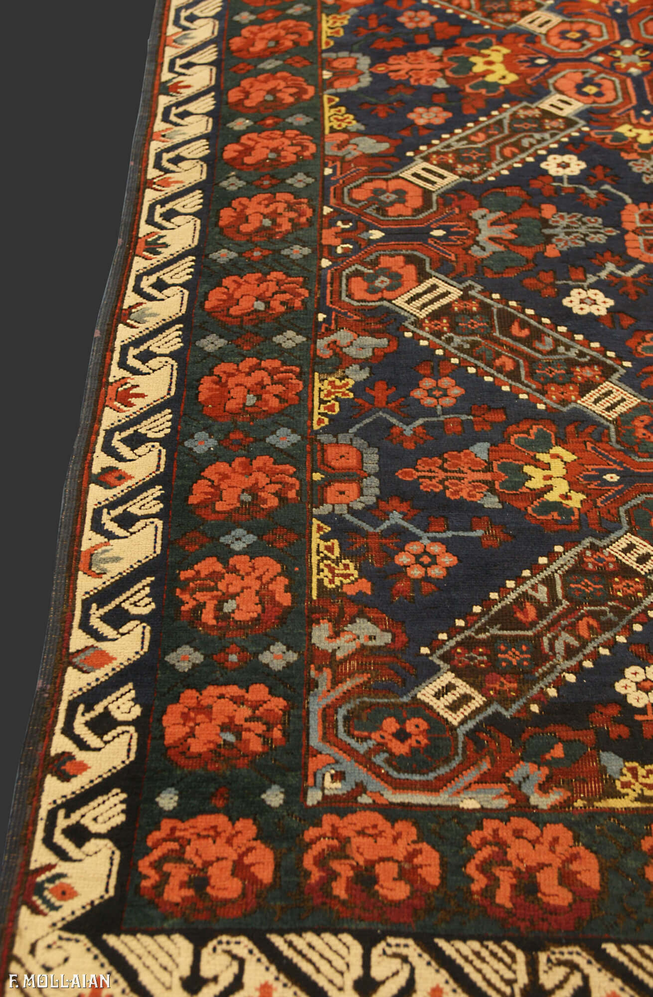 Tapis Couloir Caucasien Antique Seychour (Zeikhur) n°:36480452